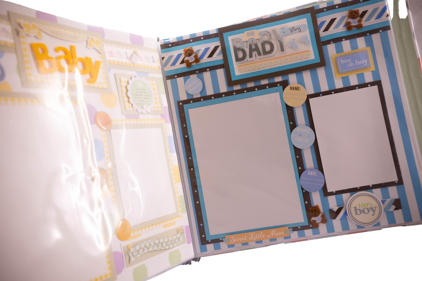 Baby Scrapbook - 12X12"