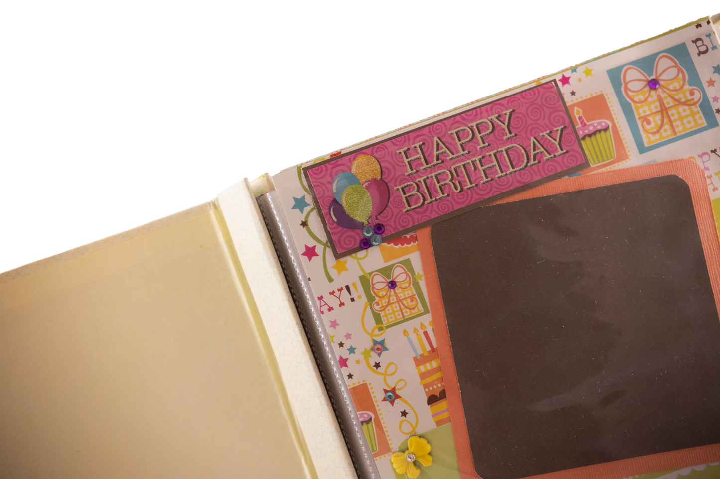 Happy Birthday Scrapbook - 8X8"
