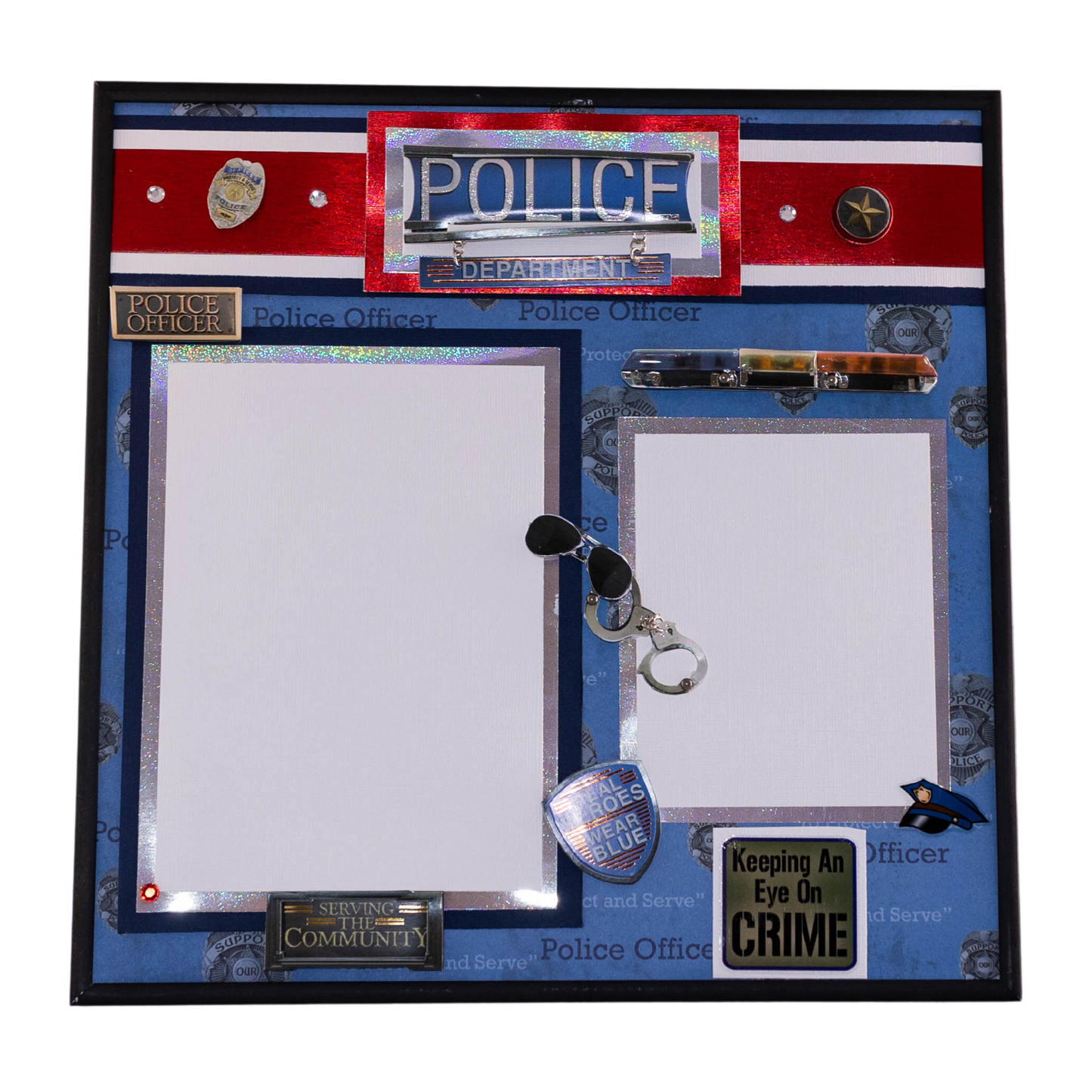 Career Themed Scrapbook Page Frame