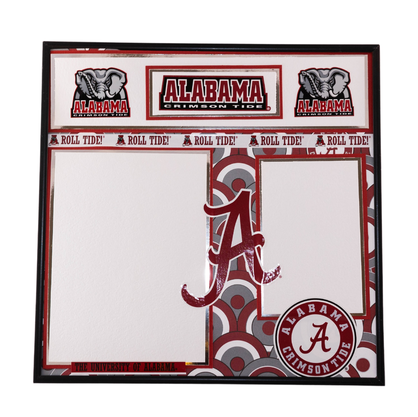 NCAA Themed Scrapbook Page Frame