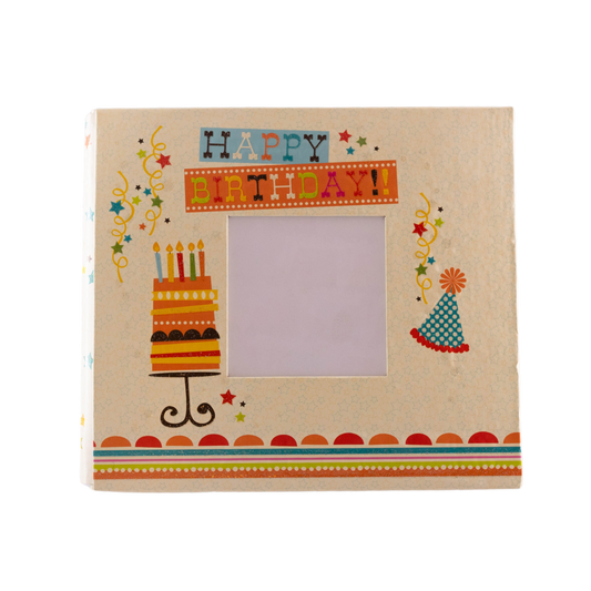 Happy Birthday Scrapbook - 8X8"